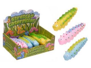 Obrázek z Housenka strečová písková 16cm, 3dr (12) 